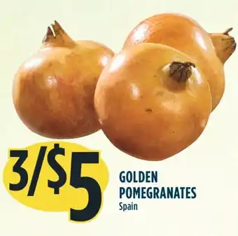 Marché Adonis Golden pomegranates offer
