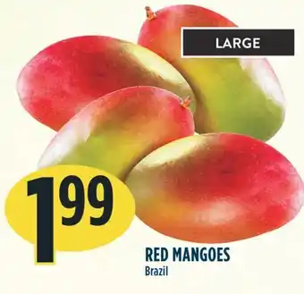 Marché Adonis Red mangoes offer