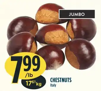 Marché Adonis Chestnuts offer