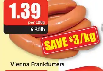 Starsky Vienna frankfurters offer