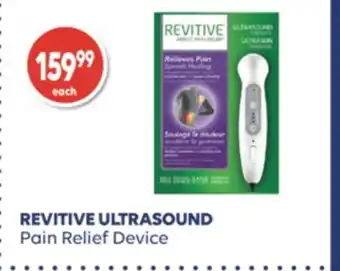 Wellwise by Shoppers Revitive ultrasound pain relief device offer