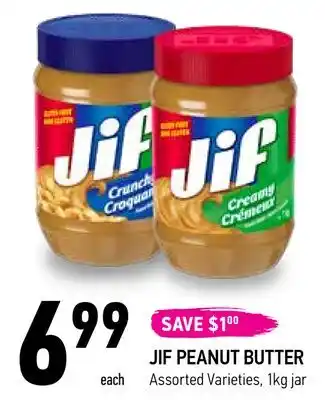 Coppa's Fresh Market Jif peanut butter offer