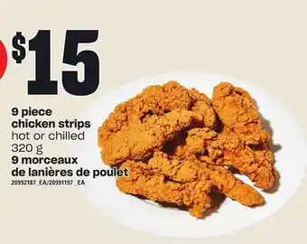 Independent City Market 9 morceaux de lanières de poulet, 320 g offer