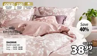 JYSK Dagmar duvet cover set offer