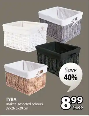 JYSK Tyra basket offer