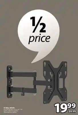 JYSK Tv wall mount fits most flat panel tv's 23-42 offer