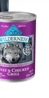Petvalu Blue buffalo wilderness dry dog food offer