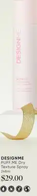 Chatters Salon Designme puff. me dry texture spray offer