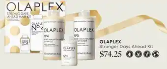 Chatters Salon Olaplex stronger days ahead kit offer