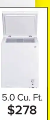 Leon's L2 white chest freezer (7.0 cu. ft.) offer