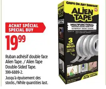 Canadian Tire As seen on tv alien tape double-sided tape offer