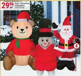 Rossy Asst. christmas inflatables offer