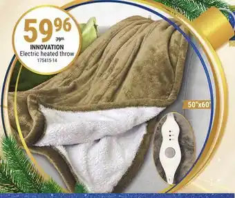 Rossy Innovation electric heated throw offer
