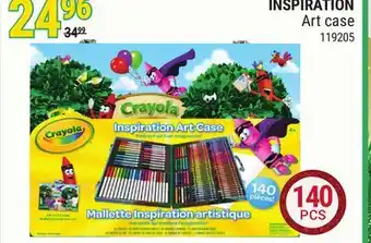 Rossy Crayola inspiration art case offer