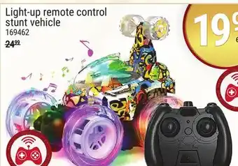 Rossy Light-up remote control stunt vehicle offer