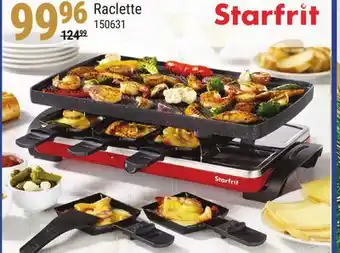 Rossy Starfrit raclette offer
