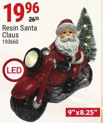 Rossy Resin santa claus offer