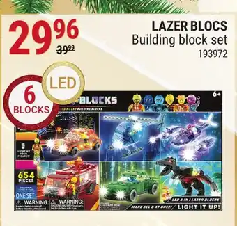 Rossy Lazer blocs building block set offer