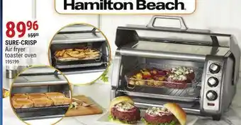 Rossy Hamilton beach sure-crisp air fryer toaster oven offer