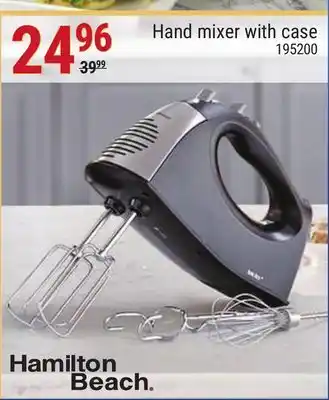 Rossy Hamilton beach hand mixer with case offer