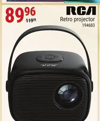 Rossy Rca retro projector offer