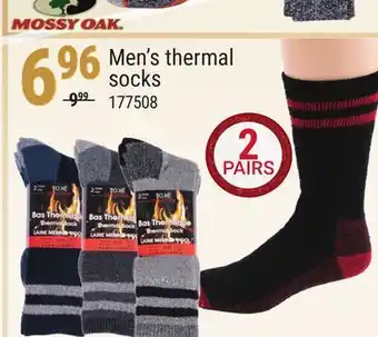Rossy Men's thermal socks offer