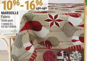 Rossy Marseille fabric sizes asst offer