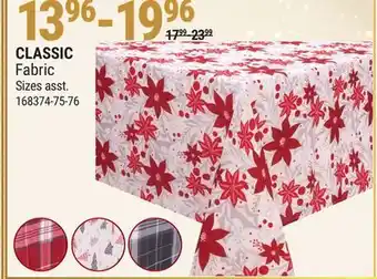 Rossy Classic fabric sizes asst offer