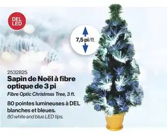 Patrick Morin Fibre optic christmas tree, 3 ft offer