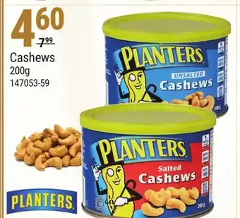 Rossy Planters cashews offer