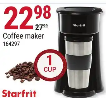 Rossy Starfrit coffee maker offer