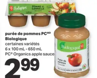 L'Intermarché Purée de pommes biologique offer