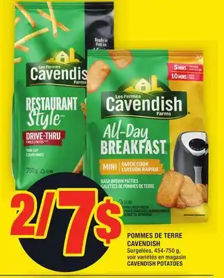 Super C Pommes de terre cavendish | cavendish potatoes offer