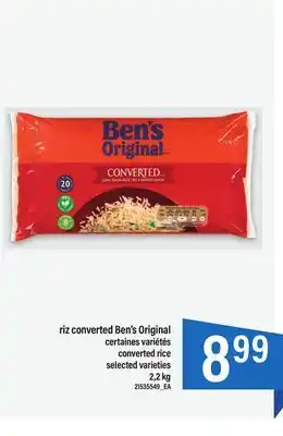 Maxi Riz converted ben's original 2,2 kg offer