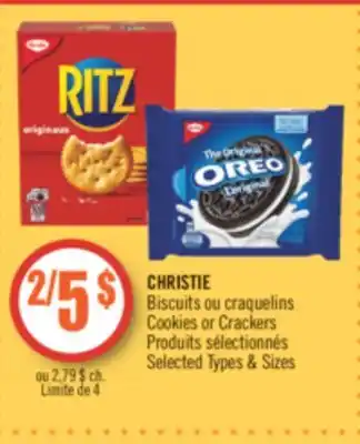 Pharmaprix Christie cookies or crackers offer