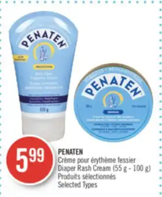 Pharmaprix Penaten diaper rash cream offer