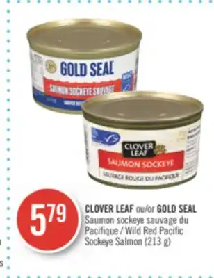Pharmaprix Clover leaf or gold seal wild red pacific sockeye salmon offer