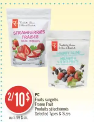 Pharmaprix Pc frozen fruit offer
