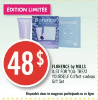 Pharmaprix Florence by mills just for you: treat yourself coffret-cadeau gift set offer