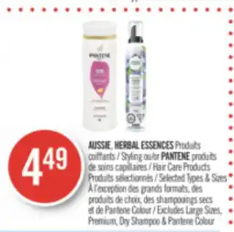 Pharmaprix Aussie, herbal essences products offer