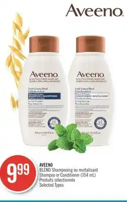 Pharmaprix Aveeno blend shampoo or conditioner offer