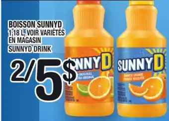 Marche Ami Boisson sunnyd | sunnyd drink offer