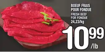 Marche Ami Boeuf frais pour fondue | fresh beef for fondue offer