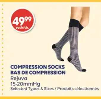 Wellwise by Shoppers Bas de compression rejuva 15-20mmhg offer