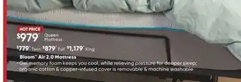 Dormez Vous Bloom air 2.0 mattress offer