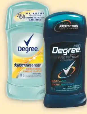 Brunet Degree déodorants et antisudorifiques sélectionnés offer