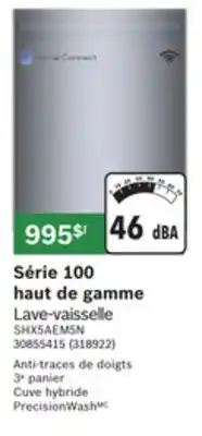 Réno Dépôt Premium 100 series bosch dishwasher offer