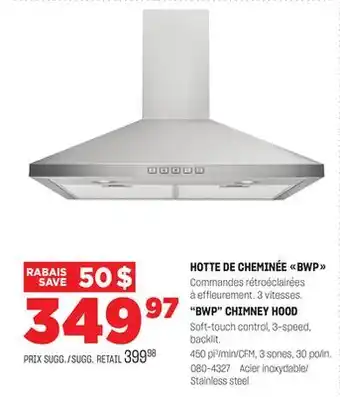 BMR Hotte de cheminée bwp offer
