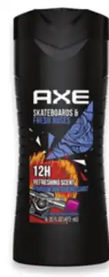 Walmart Axe body wash offer