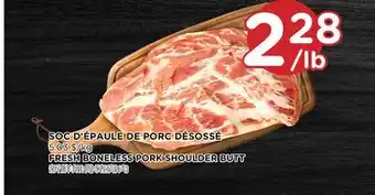 Kim Phat Fresh boneless pork shoulder butt offer